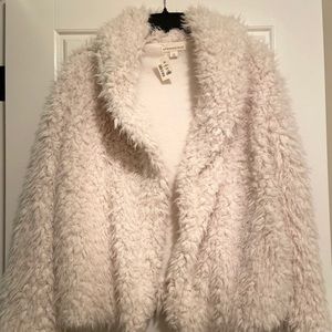 Aeropostale Faux Fur Jacket